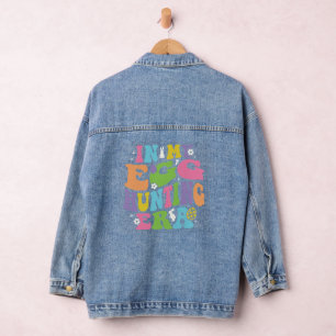 In meiner Ära der Eizelljagd: Eine humorvolle Oste Jeansjacke