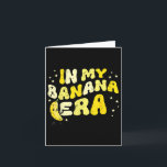 In meiner Bananenzeit Groovy Funny Frucht Meme Wom Karte<br><div class="desc">In meiner Bananenzeit Groovy Funny Frucht Meme Frauen Männer Kinder</div>