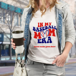 IN MEINER BASEBALL-MAMA ERA VINTAG RETRO TEAM NAME SWEATSHIRT