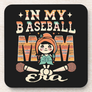 In meiner Baseball-Mom-Ära Getränkeuntersetzer