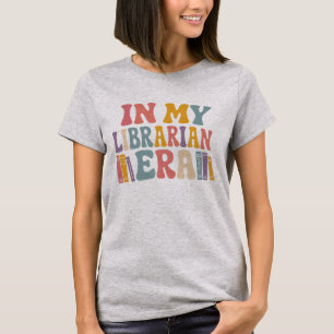 In meiner Bibliothekars-Ära Retro Groovy Buchliebh T-Shirt