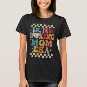 In meiner Boxen-Mama Era Retro Groovy Boxing Gesch T-Shirt