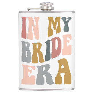 In meiner Bride Era Boho Wedding Geschenk Flachmann