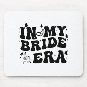 In meiner Bride Era Groovy Bride Junggeselinnen-Ab Mousepad