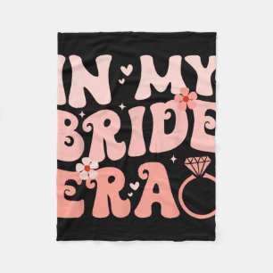 In meiner Bride Era Groovy Junggeselinnen-Abschied Fleecedecke