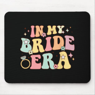 In meiner Bride Era Groovy Wedding Verlobung Bache Mousepad