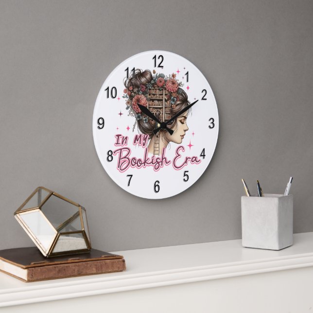 In meiner buchlichen Zeit Große Wanduhr (Büro)