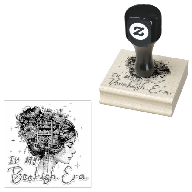 In meiner buchlichen Zeit Gummistempel (Stempel)