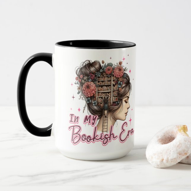 In meiner buchlichen Zeit Tasse (Mit Donut)