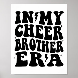 In Meiner Cheer Brother Ära Cheerleader Bro Cheerl Poster