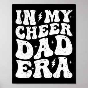 In meiner Cheer-Dad-Ära Cheerleading Cheerleader-V Poster