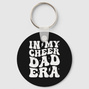 In meiner Cheer-Dad-Ära Cheerleading Cheerleader-V Schlüsselanhänger