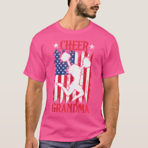 In meiner Cheer-Oma-Ära Cheerleading Familie Us Fl T-Shirt