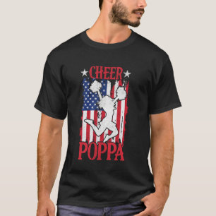 In Meiner Cheer Poppa Ära Cheerleading Familie US- T-Shirt