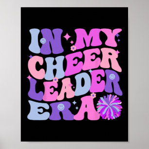 In meiner Cheerleader-Ära Cheer Coach Cheerleading Poster