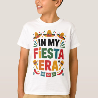 In meiner Cinco-Ära farbenfrohe Taco-Party-Stimmun T-Shirt
