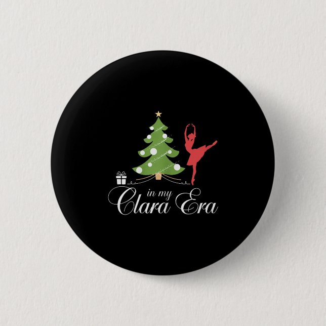 In meiner Clara Era Nutcracker Urlaub Weihnachten  Button (Vorderseite)