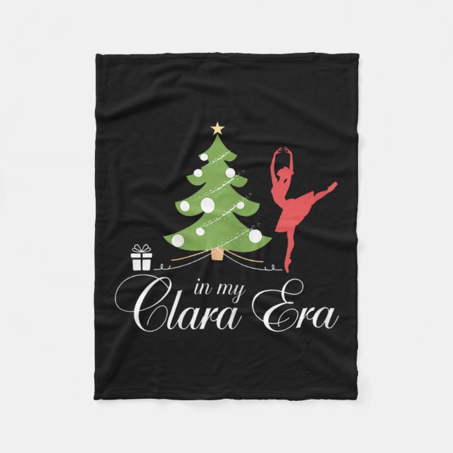 In meiner Clara Era Nutcracker Urlaub Weihnachten  Fleecedecke (Vorderseite)