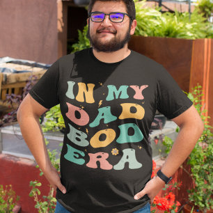 In meiner Dad-Bod-Ära Groovy Daddy Retro T-Shirt