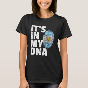In meiner DNA-argentinischen Fahne stolzen Nationa T-Shirt