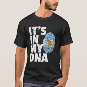In meiner DNA-argentinischen Fahne stolzen Nationa T-Shirt