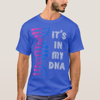 In meiner DNA-Bisexualität Flag LGBT Bi Pride Mona T-Shirt