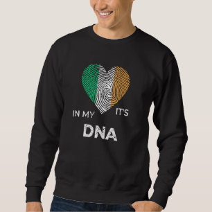In meiner DNA-irischen Flagge Irland Staatsangehör Sweatshirt