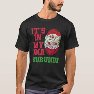 In meiner DNA ist Burundi eine burundische Flagge T-Shirt