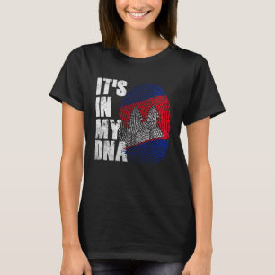 In meiner DNA ist Kambodscha Khmer Kampuchea Kambo T-Shirt