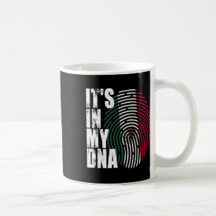 In meiner DNA-Mexiko-Flagge Kaffeetasse