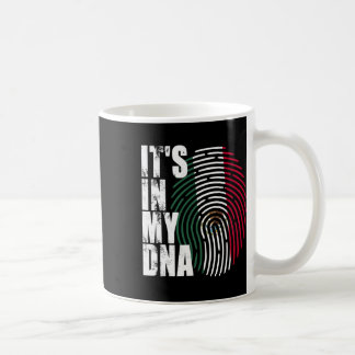 In meiner DNA-Mexiko-Flagge Kaffeetasse