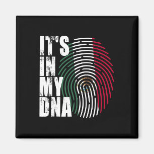 In meiner DNA-Mexiko-Flagge Magnet