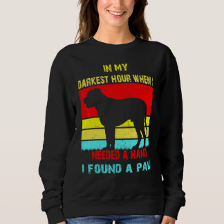 In meiner dunkelsten Stunde, als ich eine Hand bra Sweatshirt