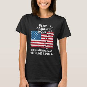 In meiner dunkelsten Stunde, als ich eine Hand bra T-Shirt
