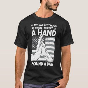 In meiner dunkelsten Stunde, als ich eine Hand bra T-Shirt