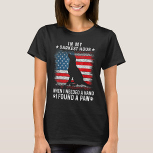 In meiner dunkelsten Stunde, als ich eine Hand bra T-Shirt