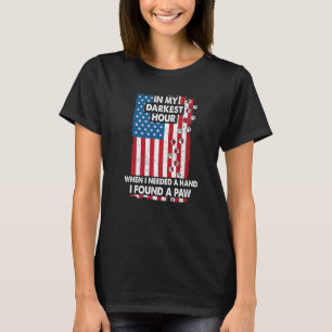 In meiner dunkelsten Stunde, als ich eine Hand bra T-Shirt