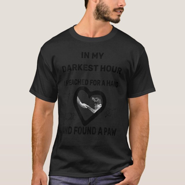 In meiner dunkelsten Stunde erreichte ich eine Han T-Shirt (Vorderseite)