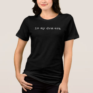 In meiner DVM-Ära Lustiger Doktor der Veterinärmed Tri-Blend Shirt