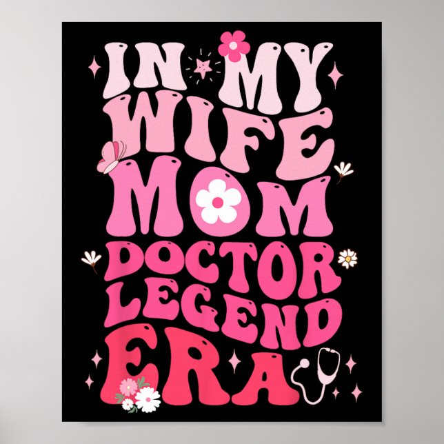 In meiner Ehefrau Mama Doktor Legend Era Funny Doc Poster (Vorne)