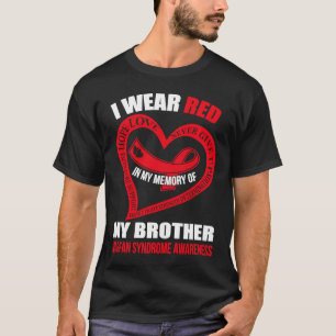 In meiner Erinnerung an meinen Bruder MARFAN SYNDR T-Shirt