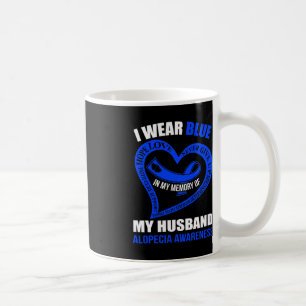 In meiner Erinnerung an meinen Mann ALOPECIA AWARE Kaffeetasse