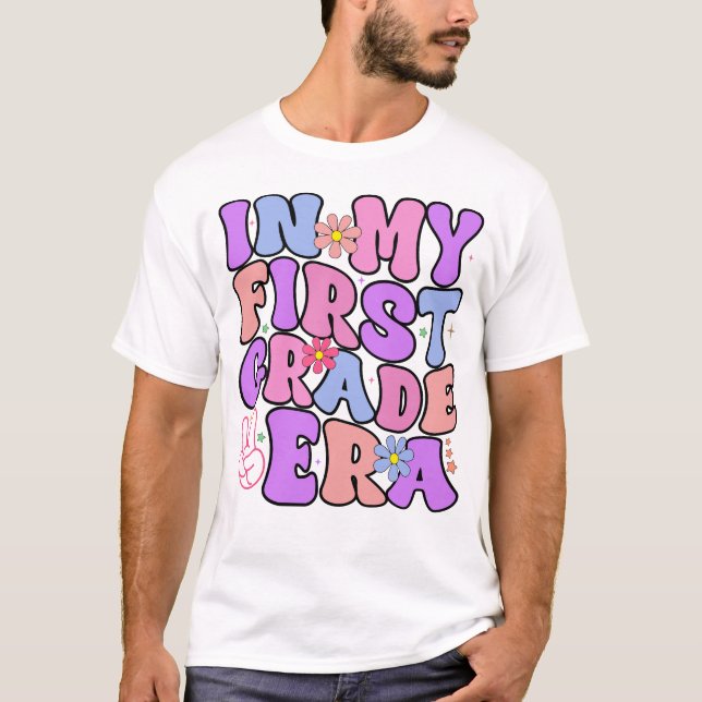 in meiner ersten Klasse zurück zur Schule T-Shirt (Vorderseite)