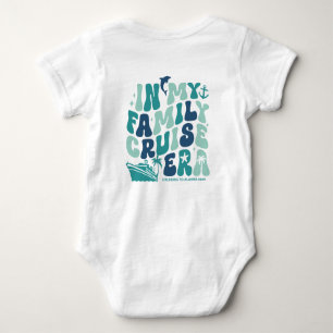In meiner Family Cruise Ära für die Gruppenanpassu Baby Strampler