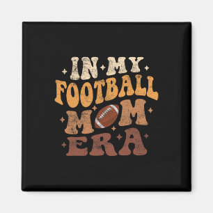 In meiner Footbyll-Mama Era Funny Footbyll Mama Pl Magnet