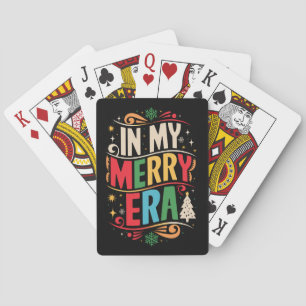 In Meiner Fröhlichen Ära Weihnachten Xmas Ferien F Spielkarten