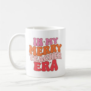 In meiner fröhlichen Lehrerära - Groovy Lehrer Wei Kaffeetasse