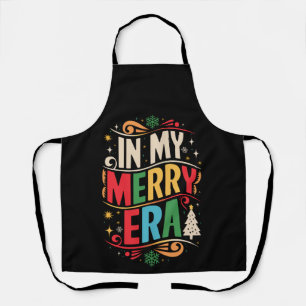 In Meiner Fröhlichen Zeit Weihnachten Xmas Ferien Schürze