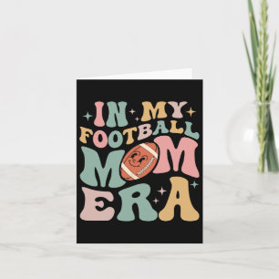 In meiner Fußball Mama Era Fun Retro Halloween Spo Karte