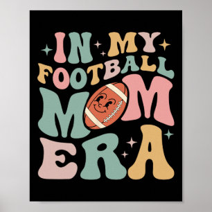 In meiner Fußball Mama Era Fun Retro Halloween Spo Poster